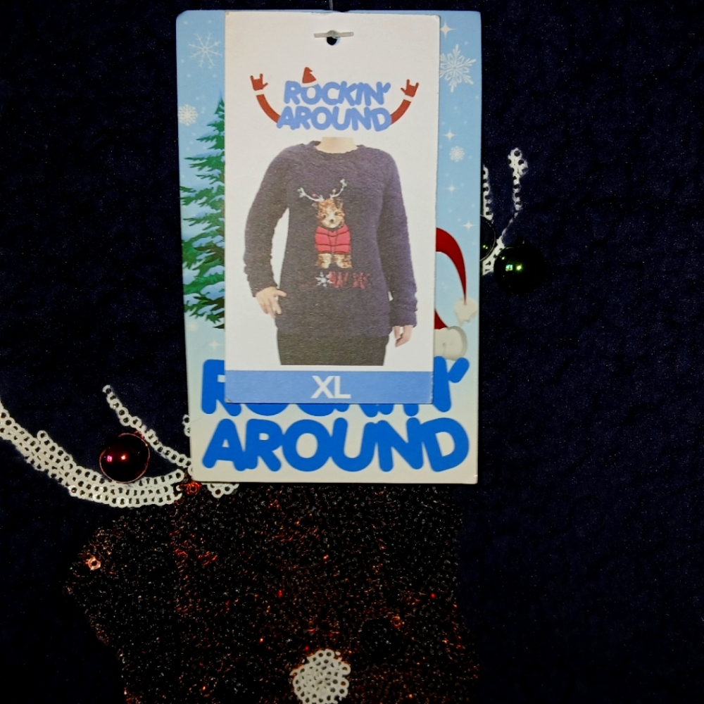 ROCKIN' AROUND UGLY SWEATER